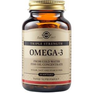 Supliment alimentar Omega 3 Putere Tripla, 50 capsule moi, SOLGAR
