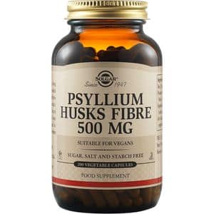 Supliment alimentar Fibre din Tarate de Psyllium, 200 capsule vegetale, SOLGAR