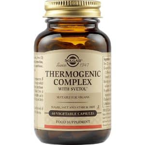 Supliment alimentar Complex Termogenic cu Svetol pentru arderea grasimilor, 60 capsule vegetale, SOLGAR