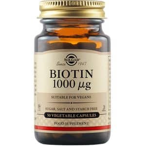 Supliment alimentar Biotina 1000 mcg, 50 capsule vegetale, SOLGAR