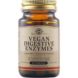 Supliment alimentar Enzime Digestive Vegetale, 50 tablete masticabile, SOLGAR