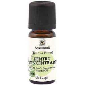 Ulei esential pentru concentrare SONNENTOR, 10 ml