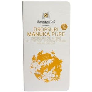 Dropsuri miere manuka SONNENTOR (TA10+), 8 dropsuri