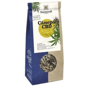 Ceai SONNENTOR Canepa CBD, 80 g 