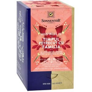 Ceai SONNENTOR Happiness Is...Timpul petrecut cu familia, 18 plicuri 