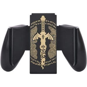 Suport controller Joy-Con POWERA Comfort Grip Decayed Master Sword NSAC0272-01, negru