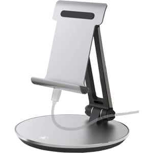 Suport pentru tablete 7" - 12,9" HAMA 210585, argintiu - negru