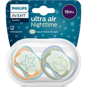 Suzeta PHILIPS AVENT Ultra Air SCF376/23, 18 luni+, 2buc, multicolor