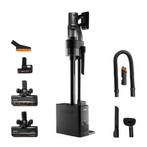 Aspirator vertical GORENJE SVC296749NEBL, 0.6l, 29.6V, autonomie max 60 min, negru