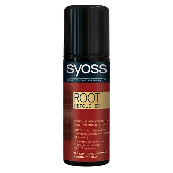 Vopsea de par SYOSS Root Retoucher, Cashmire Red, 120ml