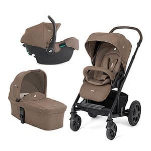 Carucior 3in1 JOIE A-Tour DLX T1201GBTOF000, 5 puncte, 0 luni+, maro