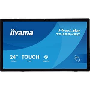 Monitor  LED IPS IIYAMA ProLite T2455MSC-B2, 23.8", Touch, Full HD, 60Hz, negru