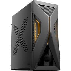 Sistem Desktop Gaming ASUS TUF T700 Mini T700MF-05225F0380, Intel Core Ultra 5 225F pana la 4.9GHz, 16GB, SSD 1TB, NVIDIA GeForce RTX 5060 DUAL, Free DOS