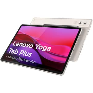 Tableta LENOVO Yoga Tab Plus, 12.7", 16GB RAM, 256GB, Wi-Fi, Seashell + Lenovo Tab Pen Pro