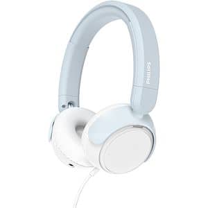 Casti PHILIPS TAK2000BL/00, Cu fir, On-Ear, albastru
