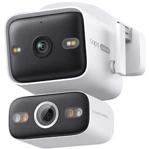 Camera IP Wireless TP-LINK Tapo C575D, 4K, IR, Night Vision, alb