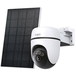 Kit Camera IP Wireless exterior TAPO C630KIT, 5MP, 2K, IP65, IR 16m, Night Vision, alb
