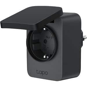 Priza inteligenta TP-LINK Tapo P410M, Wi-Fi, 3680W, 16A, negru