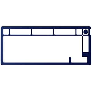 Top Plate HYPERX Alloy Rise 75 85U15AA, albastru