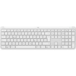 Tastatura Wireless LOGITECH K950, USB, Bluetooth, US INT, alb