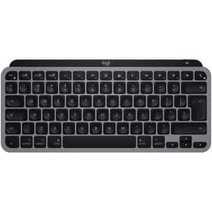 Tastatura Wireless pentru MAC LOGITECH MX Keys Mini, Bluetooth, Layout US, negru-gri