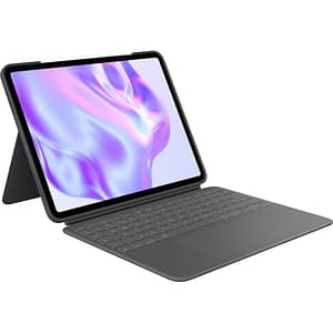 Tastatura LOGITECH Combe Touch pentru iPad Pro 13" (M4), Layout US, gri inchis