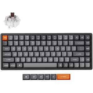 Tastatura Gaming Wireless mecanica KEYCHRON K2 MAX QMK, Bluetooth, Layout US, negru
