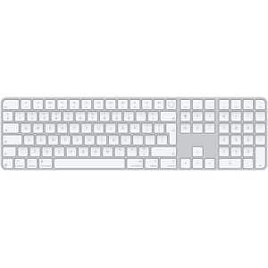 Tastatura Wireless APPLE Magic Keyboard cu Touch ID (2024), USB, Bluetooth, Layout INT English, alb