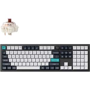 Tastatura Gaming Wireless mecanica KEYCHRON Q6 MAX QMK/VIA Q6M-M2, Bluetooth, USB, Layout US, negru