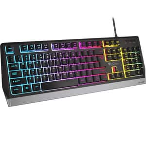Tastatura Gaming GENESIS Rhod 300 RGB, USB, Layout US, negru