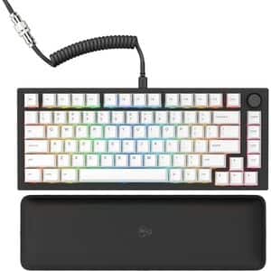 Tastatura Gaming mecanica GLORIOUS GMMK PRO 75% Pre-built, USB, Layout US, Black