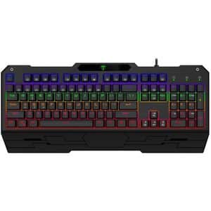 Tastatura Gaming Mecanica T-DAGGER Battleship, USB, Layout US, negru