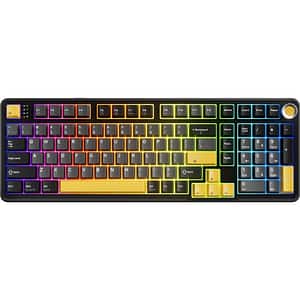 Tastatura Gaming Wireless mecanica MARVO KG986W Titan 98, Bluetooth, USB, Layout US, negru