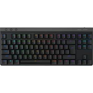 Tastatura Gaming Wireless mecanica LOGITECH G515 TKL, Bluetooth, USB, Layout US, negru