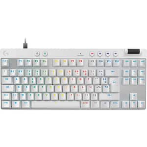 Tastatura Gaming mecanica LOGITECH G Pro X TKL, USB, Layout US, alb