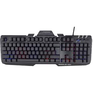 Tastatura Gaming HAMA uRage Exodus 420 Metal, USB, Layout US, negru