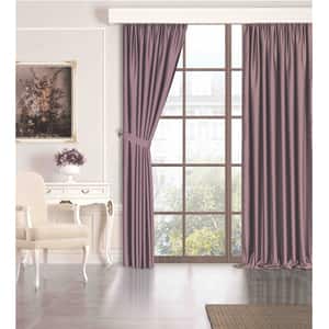 Draperie Minimalist Home World, rejansa, 150 x 260 cm, semiopac, roz