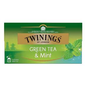 Ceai verde TWININGS Menta, 37.5g, 25 buc