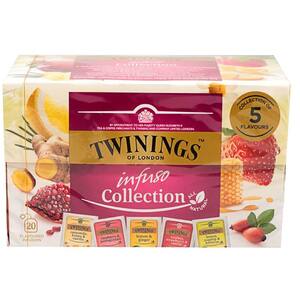 Ceai infuzie TWININGS Mix 5 gusturi Fructe&Plante, 36g, 20 buc