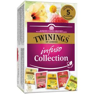 Ceai infuzie TWININGS Mix 5 gusturi Fructe&Plante, 20 buc, 36g