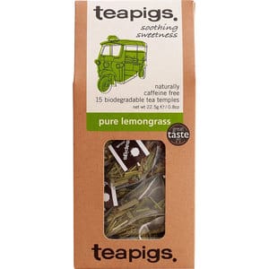 Ceai infuzie TEAPIGS Lemongrass, 15 buc, 22.5g
