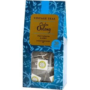 Ceai verde VINTAGE TEAS Ceylon Oolong, 50g, 20 buc