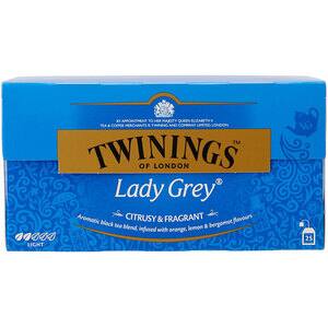 Ceai negru TWININGS Lady Grey, 25 buc, 50g