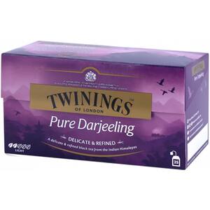 Ceai negru TWININGS Pure Darjeeling, 50g, 25 buc