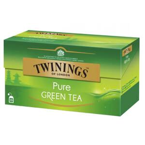 Ceai verde TWININGS Pure, 50g, 25 buc