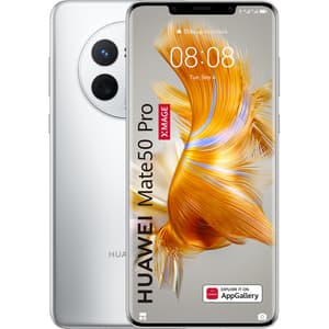 Telefon HUAWEI Mate 50 Pro, 256GB, 8GB RAM, Dual SIM, Silver