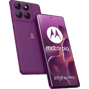 Telefon MOTOROLA Edge 60 Pro 5G, 512GB, 12GB RAM, Dual SIM, Sparkling Grape