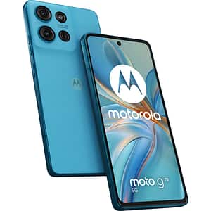Telefon MOTOROLA Moto G75 5G, 256GB, 8GB RAM, Dual SIM, Aqua Blue
