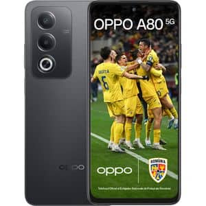 Telefon OPPO A80 5G, 256GB, 8GB RAM, Dual SIM, Starry Black