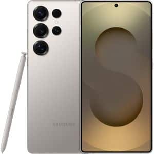 Telefon SAMSUNG Galaxy S25 Ultra 5G, 256GB, 12GB RAM, Dual SIM, Titanium White Gray